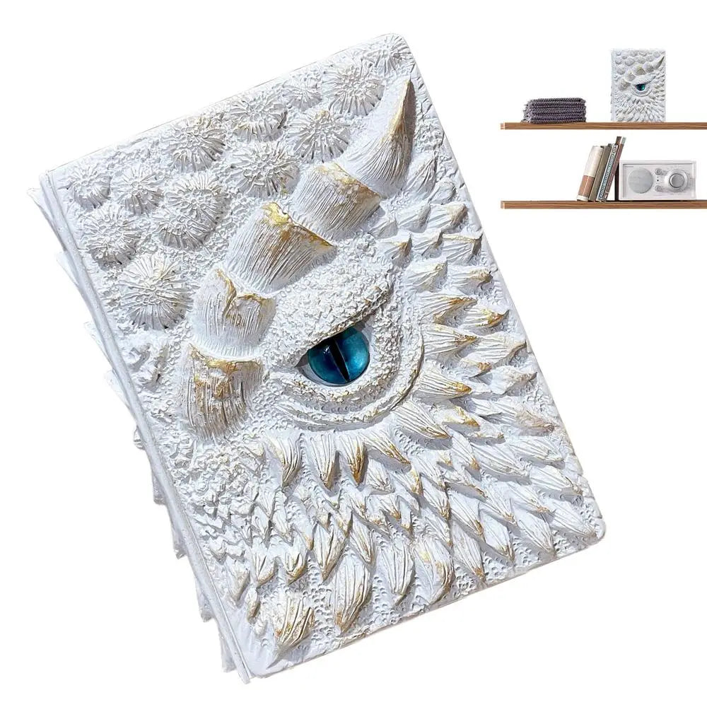 3D Dragon Eye Embossed Writing Journal For Dragon Lovers