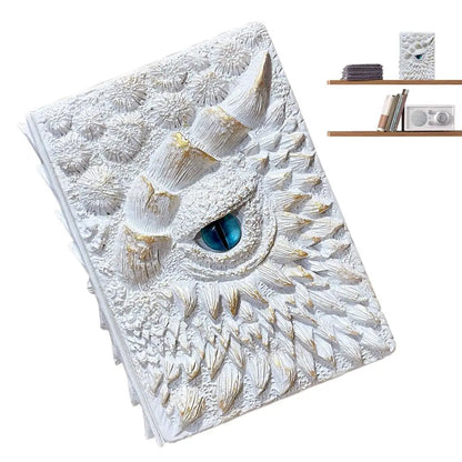 3D Dragon Eye Embossed Writing Journal For Dragon Lovers