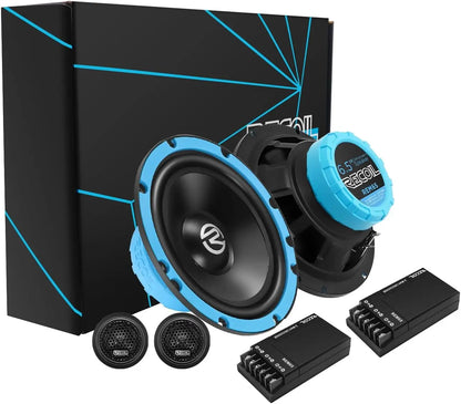 6.5-Inch Car Audio Component Speaker System