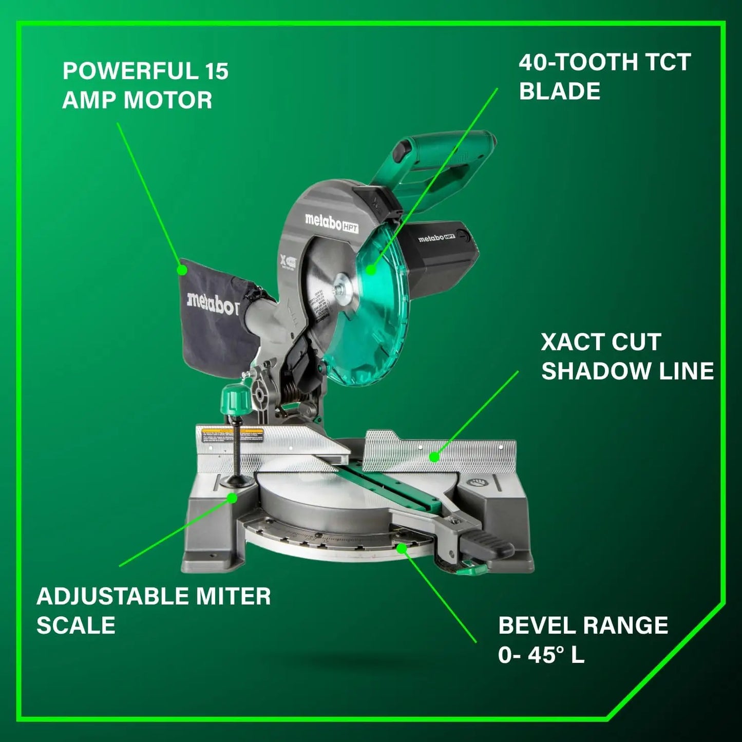10-Inch Single Bevel Compound Miter Saw