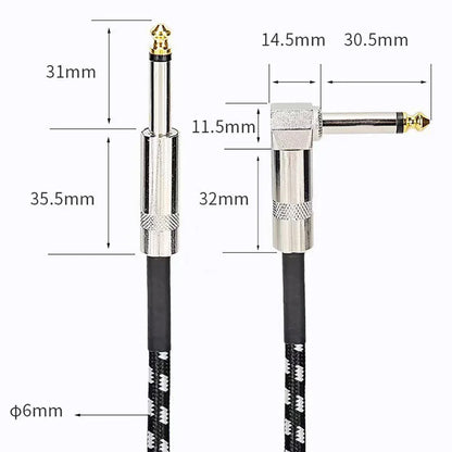 TRS 1/4 inch 6.5mm Audio Cable