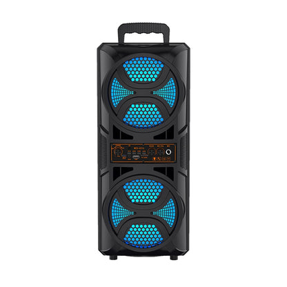 BT Portable Speaker with Double Subwoofer
