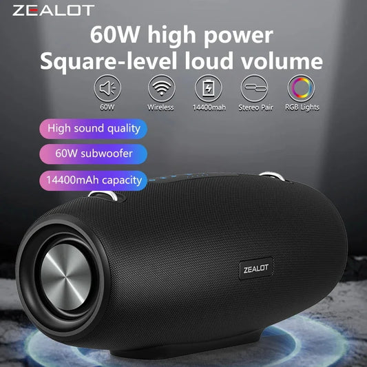 Wireless, Waterproof, Speaker for Outdoors