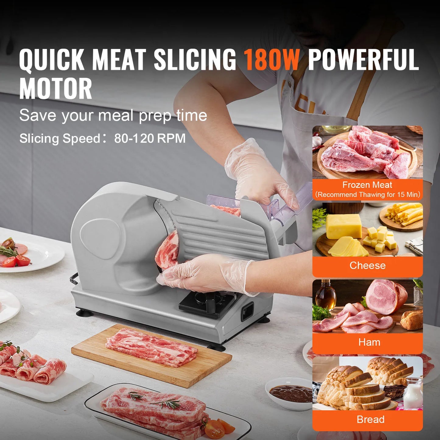 Electric Deli Food Slicer