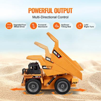 RC Construction Dump Truck 9-Channel with Battery