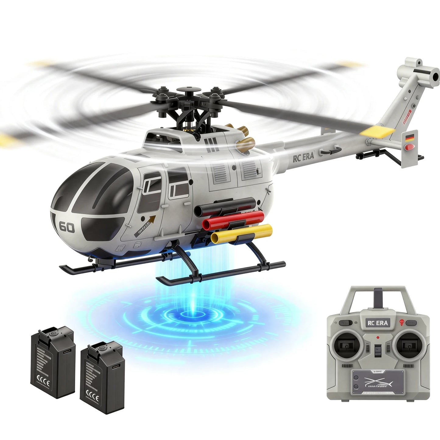 Remote Control Helicopter RC Aircraft 6-Axis Gyroscope Altitude Hovering for Adults and Beginners