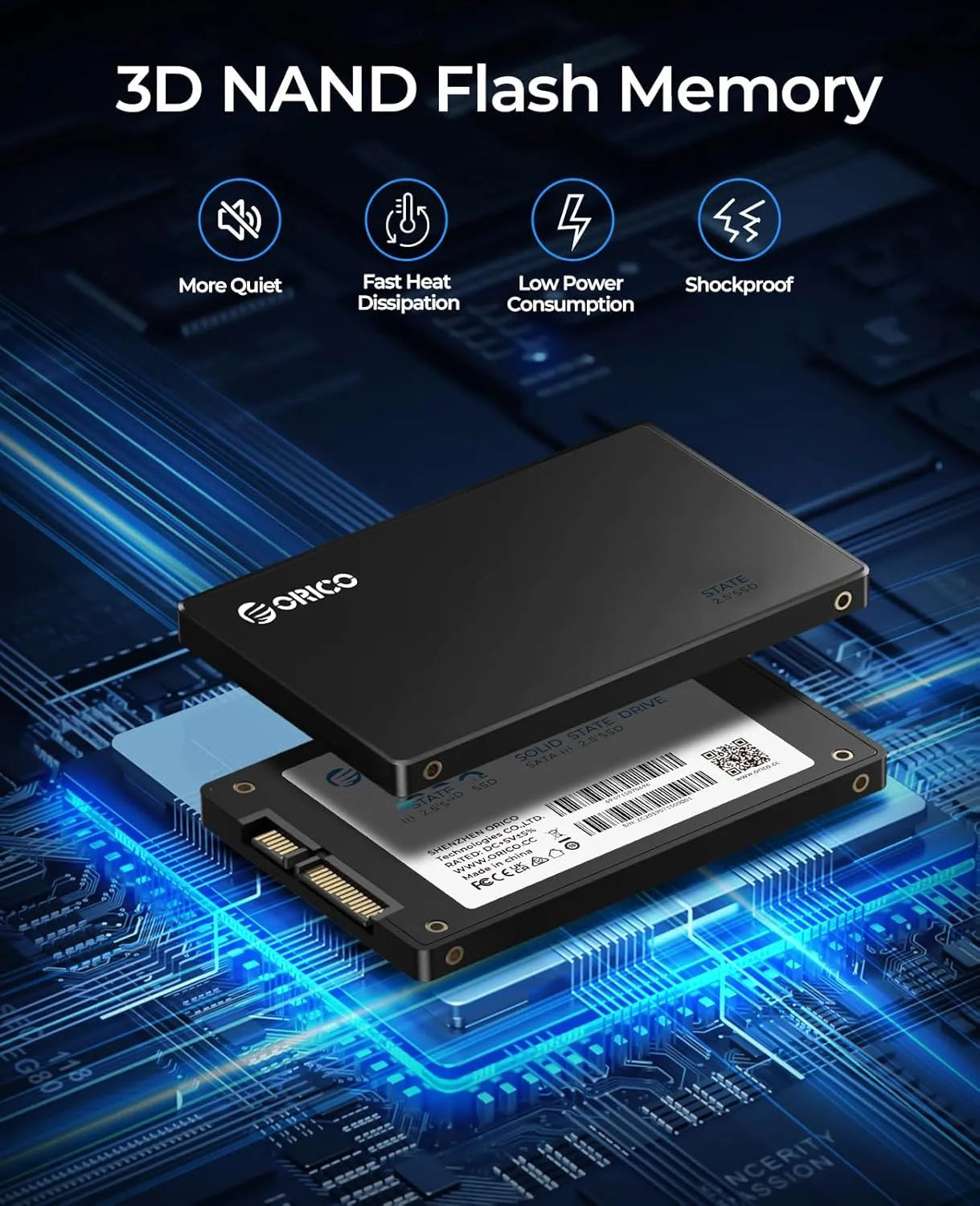 1TB SATA SSD 2.5 Inch Internal Solid State Drive