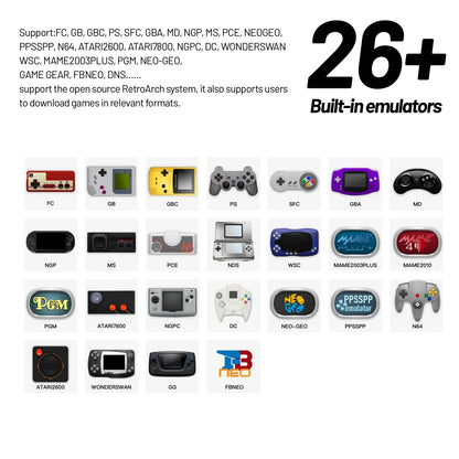 Handheld Game Console With 4.96''IPS Screen