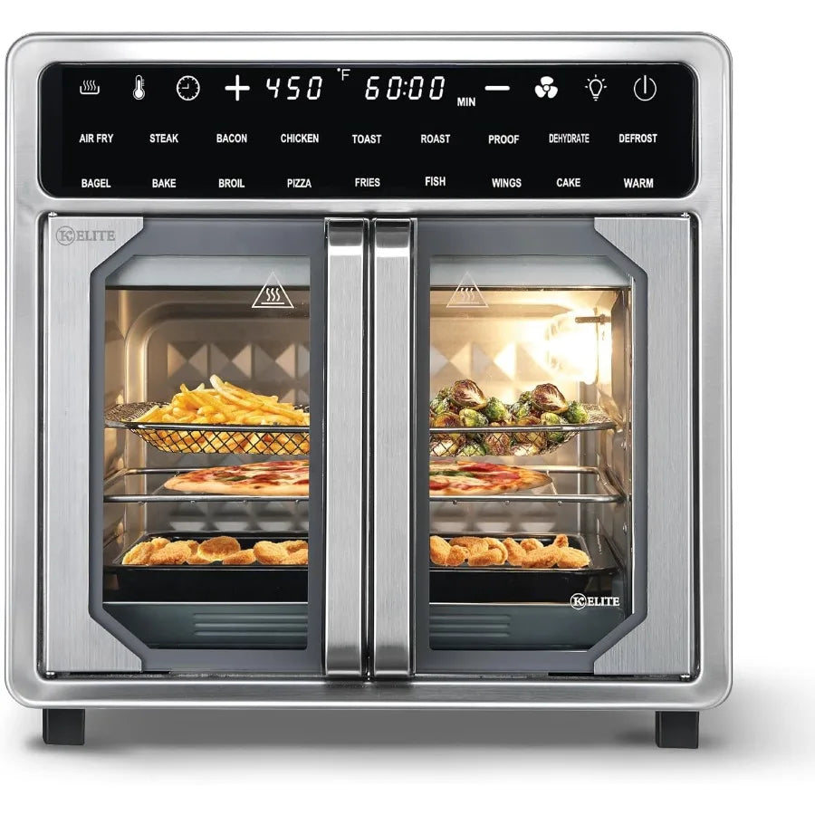 16 Quart French Door Air Fryer Oven