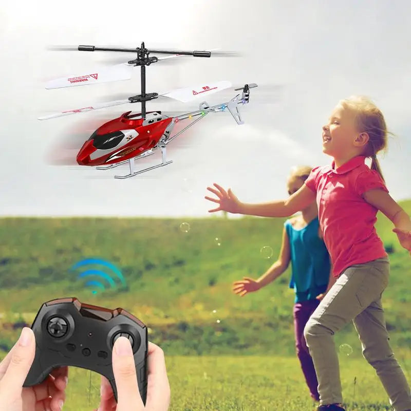 Kids Remote Helicopter With Stable Flight & Easy Control Remote Control