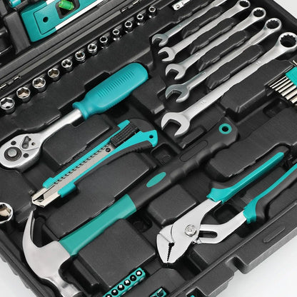 79 Piece Socket Wrench Auto Repair Tool Combination Mixed Tool Set