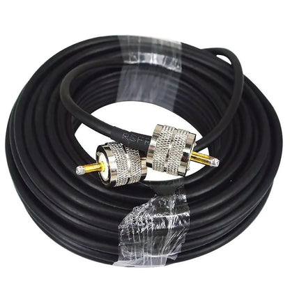 50ft UHF Male to Male Coaxial Cable