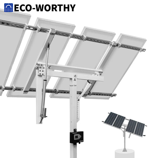 Solar Panel Single Axis Tracking System