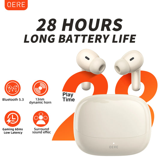 Wireless Bluetooth 5.3, HD Microphone, HIFI Earphones