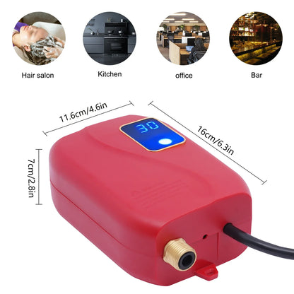 Portable 110V Instant Electric Tankless Hot Water Heater