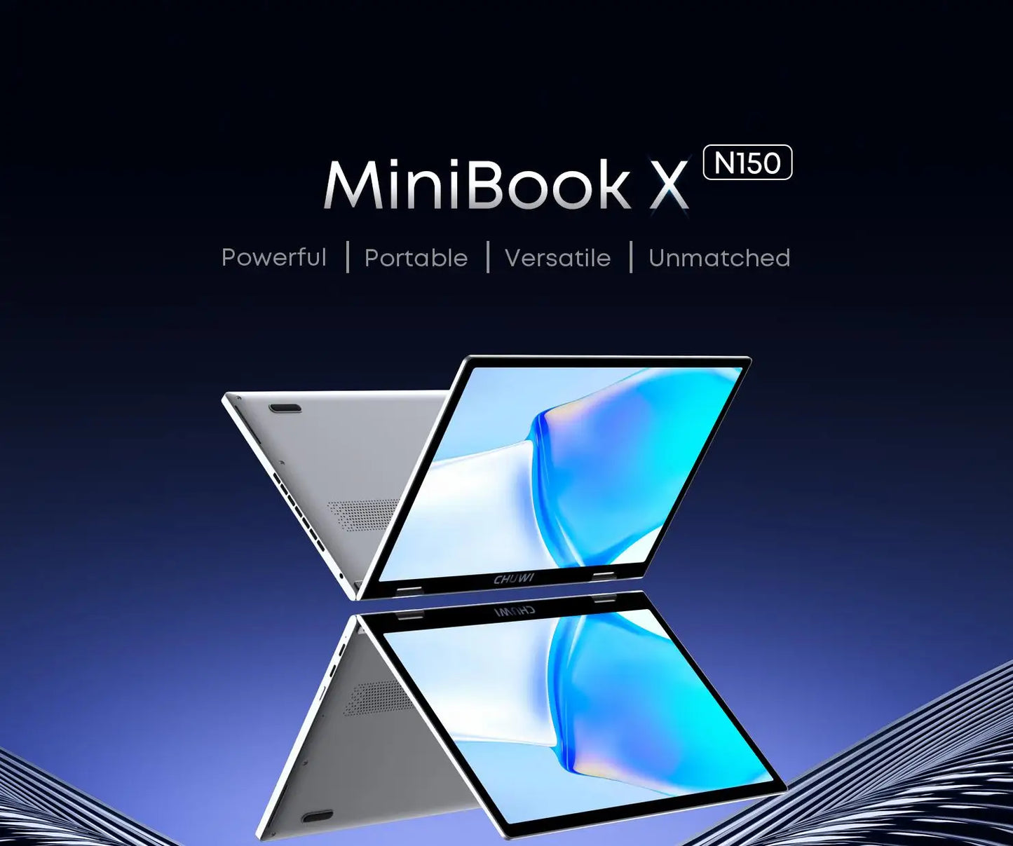 Mini-Book X 2 in 1 Laptop Intel N150(up to 3.6GHz) 512GB ROM 16GB LPDDR5 10.51" 1200x1920 FHD IPS Windows 11 Notebook