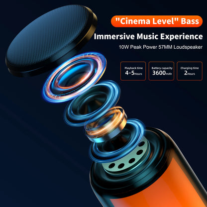Bluetooth Portable Speaker, IPX5 Waterproof, Outdoor Multiple connection modes