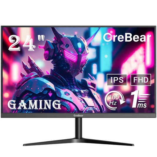24 Inch Gaming Monitor FHD 1080P IPS Screen 1ms 165/144Hz Home-Office Computer Display