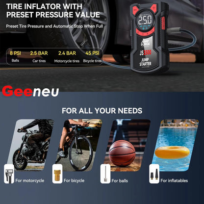 5-in-1 Multifunctional Air Pump Jump Starter