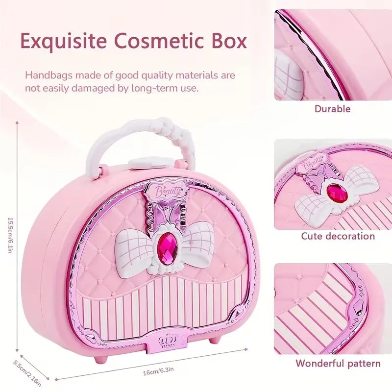 Colorful Girls' Pretend Makeup Toy Set