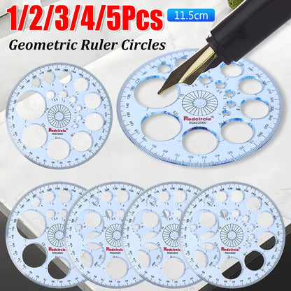 5-1PC Multifunction Geometric Template Drawing Tools