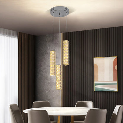 Nordic K9 Crystal LED Chandelier for Modern Luxury Home Décor