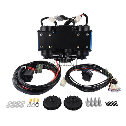 Twin Air Compressor for On Vehicle Mounting