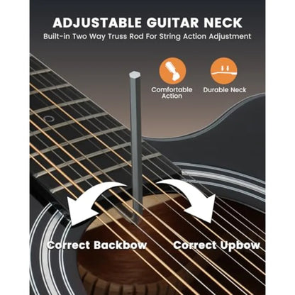 12 String Full Size Acoustic/Electric Guitar