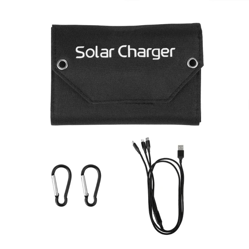 Foldable Solar Panel Power Bank