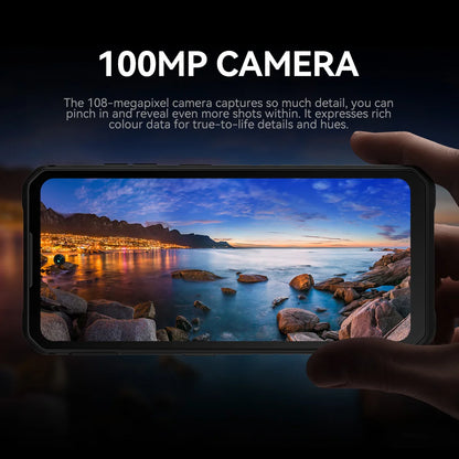 Rugged Phone Dual Display 20GB RAM 256GB ROM 100MP Camera Ultra-Thin Rugged Smartphone 10800mAh G96 Android 14