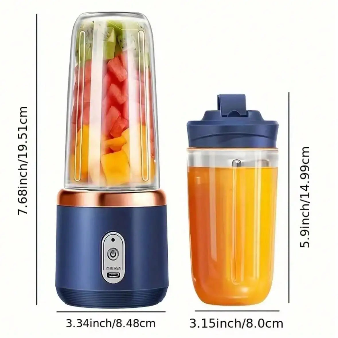 Rechargeable Multi-Functional Travel Smoothie Blender