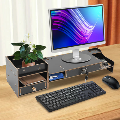 Monitor Riser Stand for Desk in Home or Office
