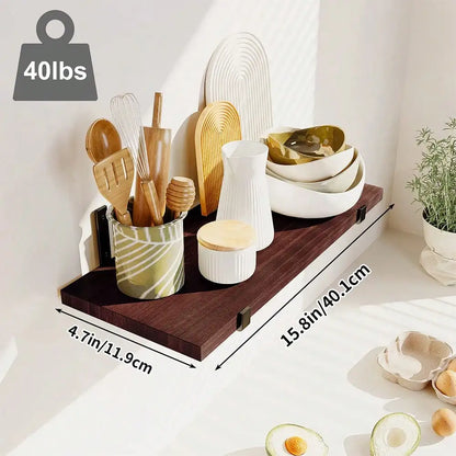 5/10pcs Floating Shelves, 4.7 inch Deep Wall Shelves, Bathroom Organizer