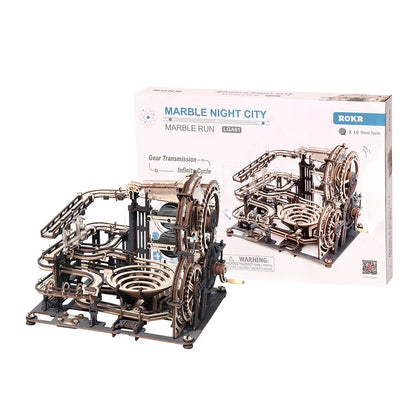3D Puzzle Marble Run with Light