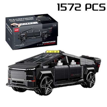 RC Cybertruck Building Blocks Car with Electric Lifting Chassis 1:14 Scale