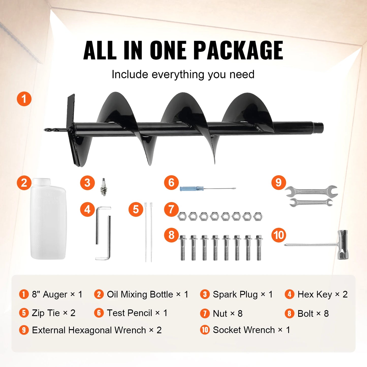 Gas powered Auger / Post Hole Digger