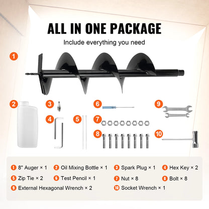 Gas powered Auger / Post Hole Digger