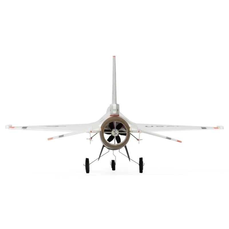 RC F-16 Thunderbirds Micro Scale Jet RC Airplane 30mm Ducted Fan 2S Battery Gyro Stabilization