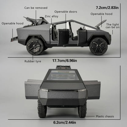 1:32 Scale Zinc Alloy Pickup Model With Sound and Lights