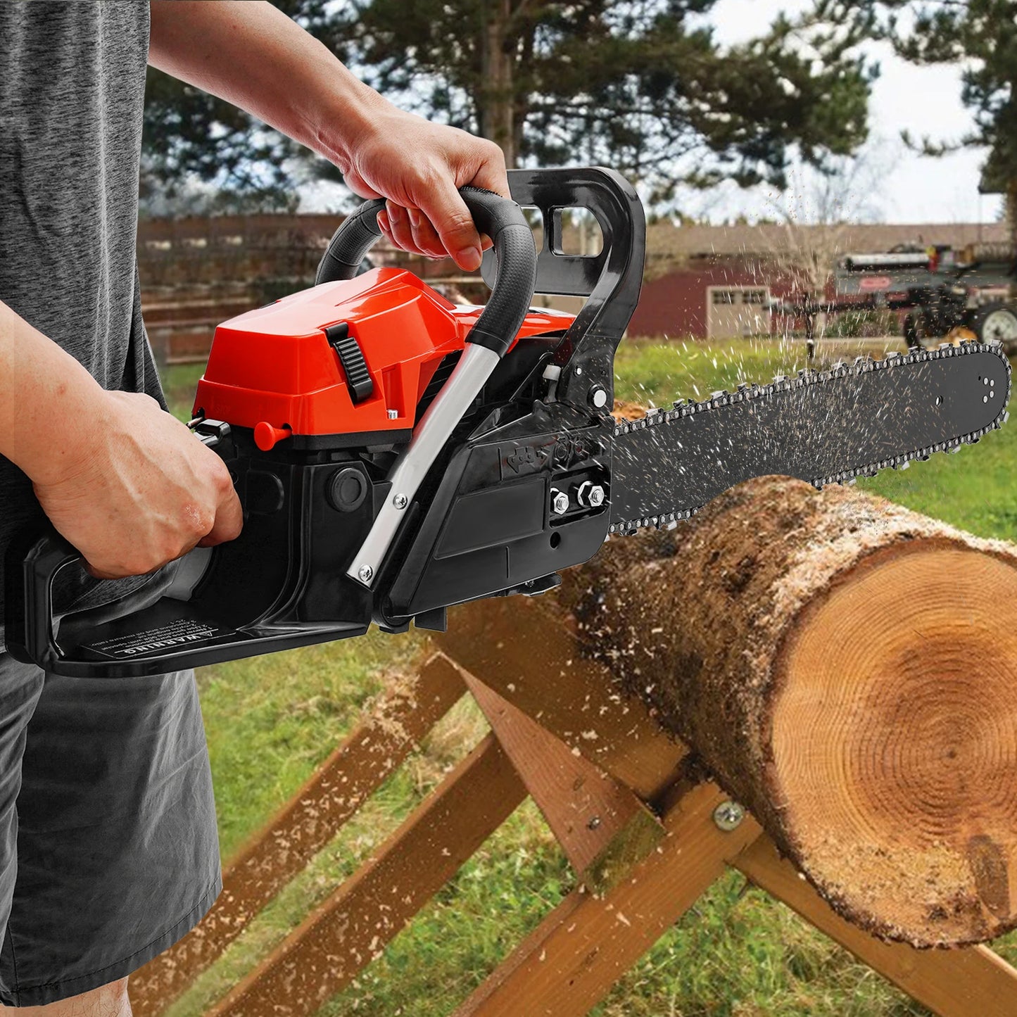 20 Inch Handheld Gasoline Chainsaw
