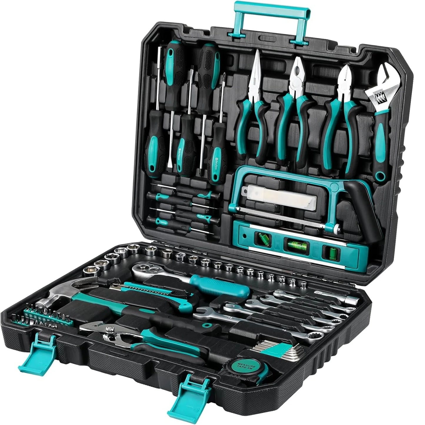 79 Piece Socket Wrench Auto Repair Tool Combination Mixed Tool Set