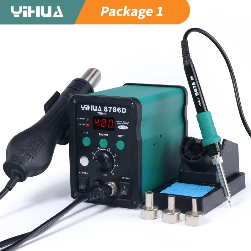 Hot Air Soldering Station for Digital Rework
