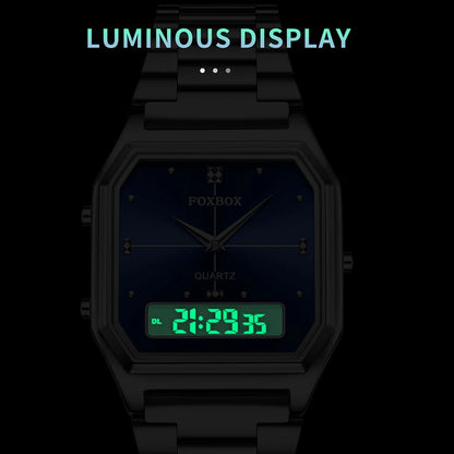 Luxury Women's Quartz Wristwatches Stainless Steel Waterproof Digital Watch For Women