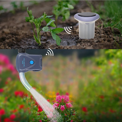 Smart Solar Soil Sensor Planting Temperature and Humidity Meter