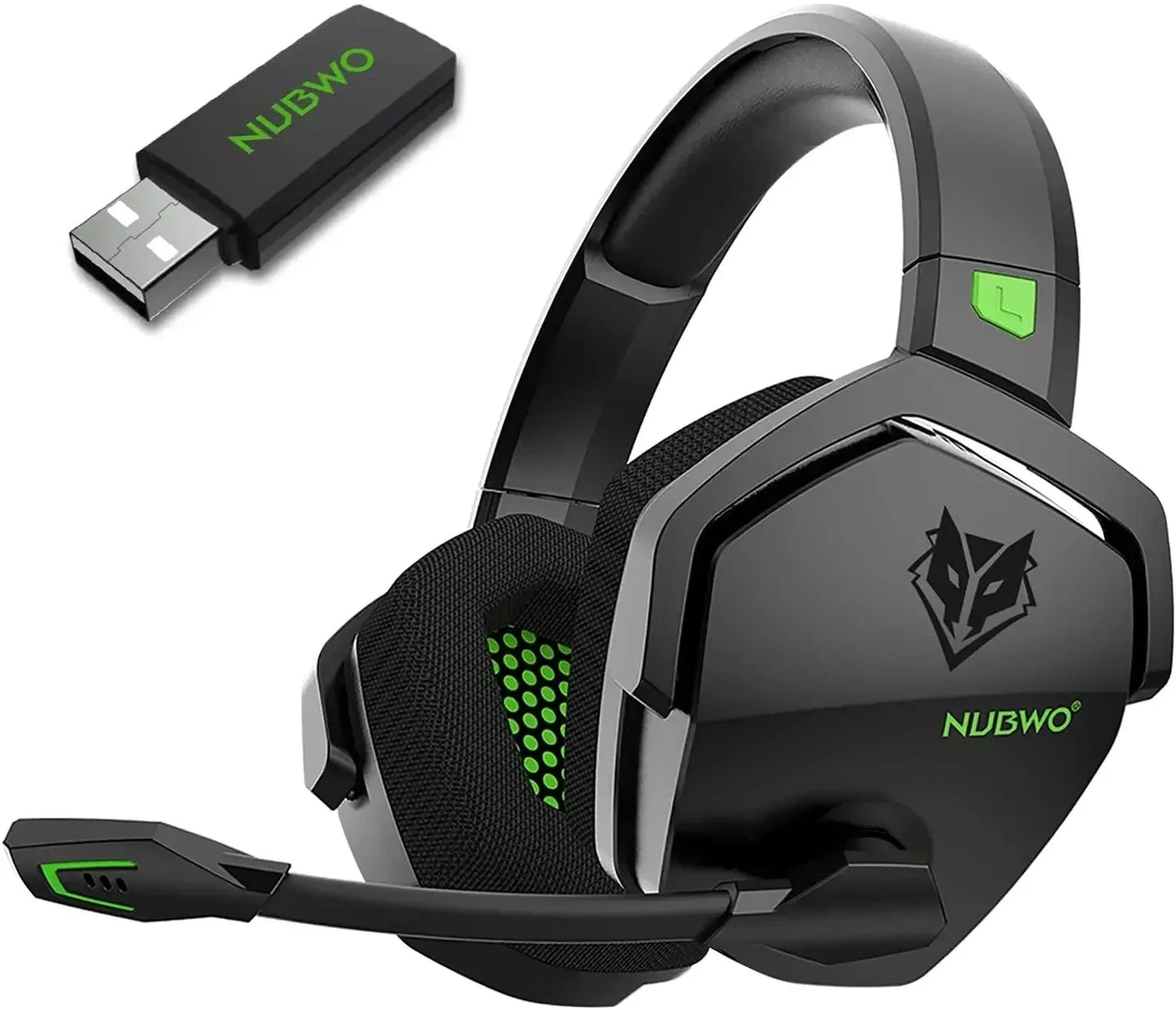 Wireless Headset with Charging Station for Headset