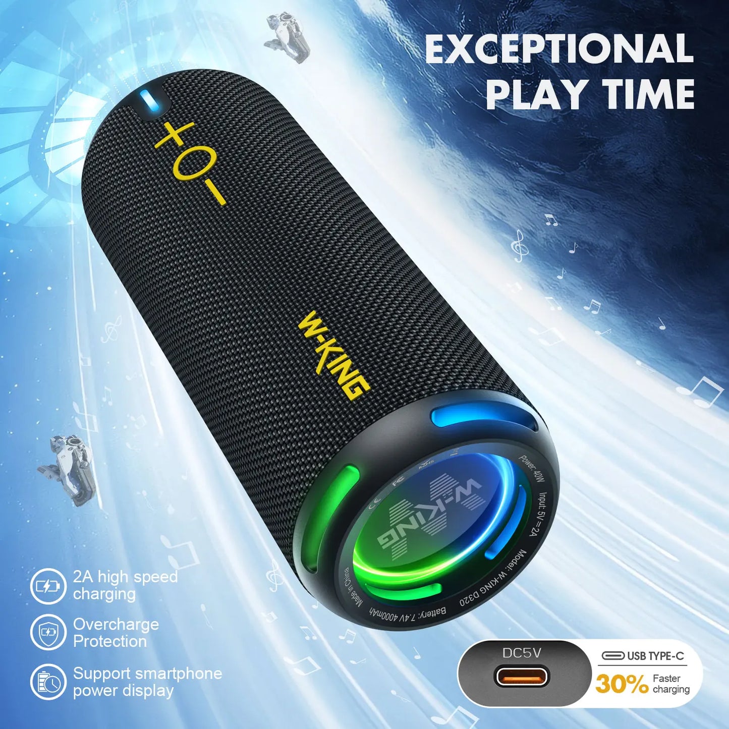 40W Portable Speaker