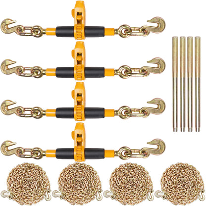 7100 lbs. Ratchet Chain Binder Anti-skid Handle