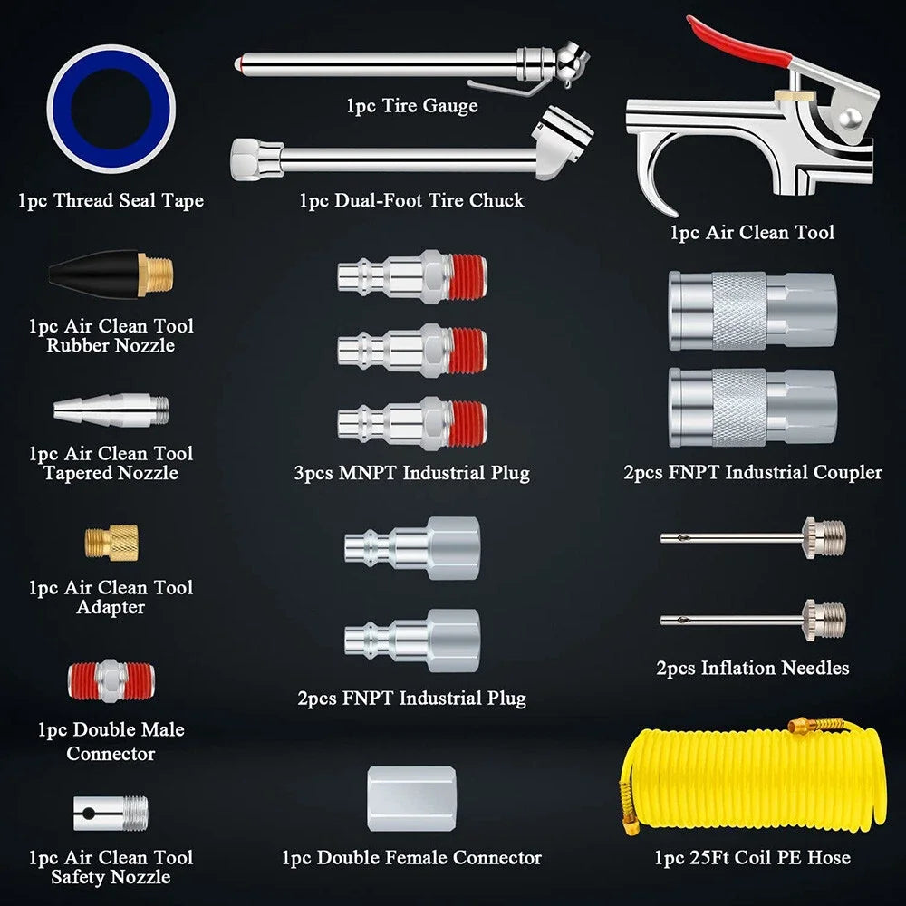 20pc Air Compressor Accessory Kit