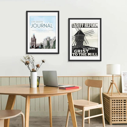 3 Pack, 18x24 Picture Frame  Black Poster Frame with Mat for 16x20 or 18x24 Photos