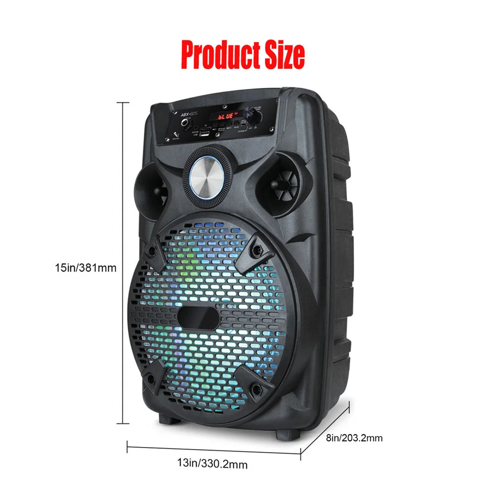 1100W Portable Bluetooth Party Speaker